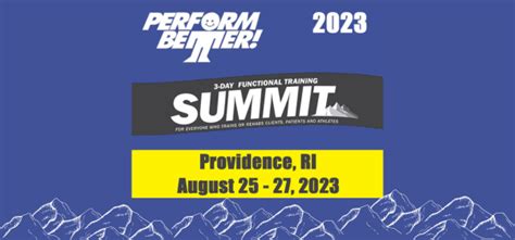 perform better summit rhode island.